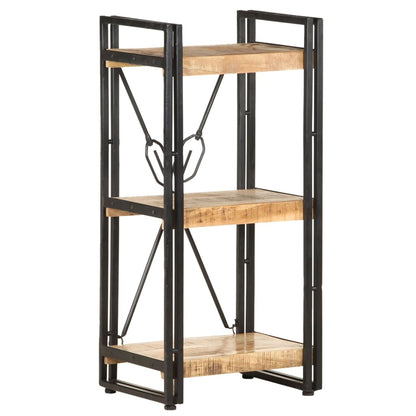 Bookcase Natural wood grains, Black