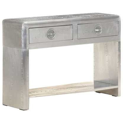 Aviator Sideboard Silver Metal Medium Aviator Sideboard