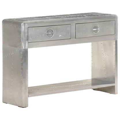Aviator Sideboard Silver Metal Medium Aviator Sideboard