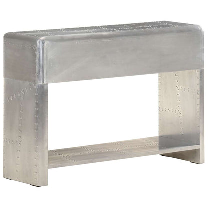 Aviator Sideboard Silver Metal Medium Aviator Sideboard