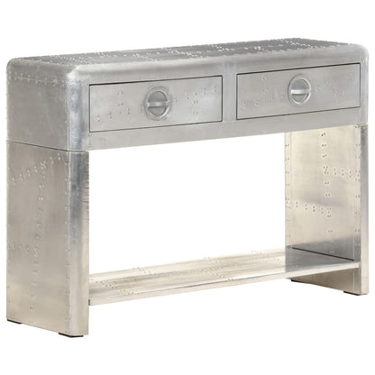 Aviator Sideboard Silver Metal Medium Aviator Sideboard