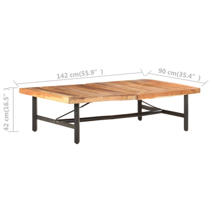 Coffee Table Natural Acacia wood color