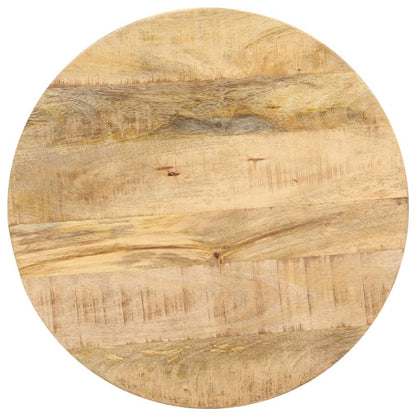 Side Table Natural Wood Solid Mango Wood Durable Side Table