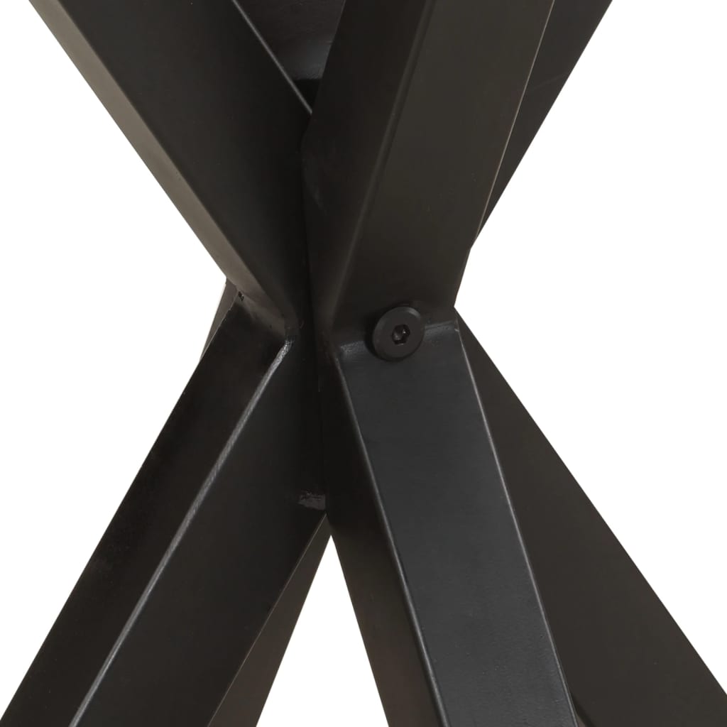 Side Table Natural Wood Solid Mango Wood Durable Side Table