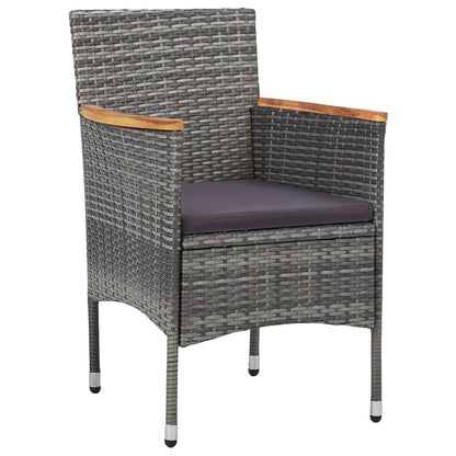 Dining Set Grey, black, brown