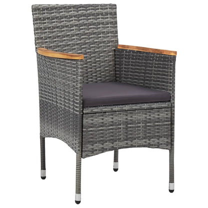 Dining Set Grey and brown