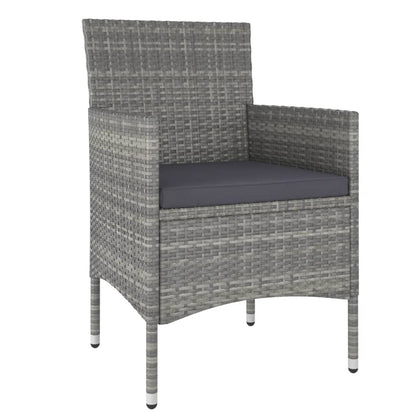 Garden Dining Set Grey