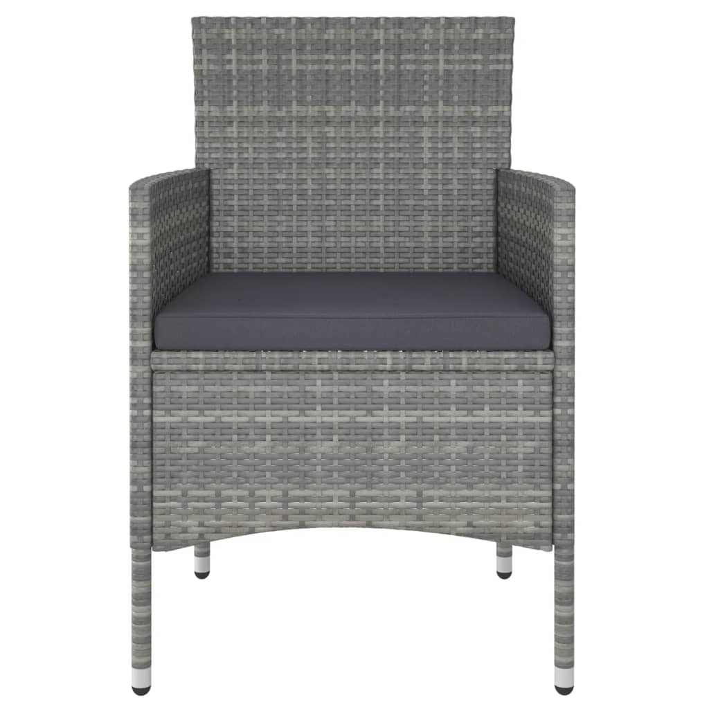 Garden Dining Set Grey