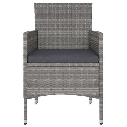 Garden Dining Set Grey