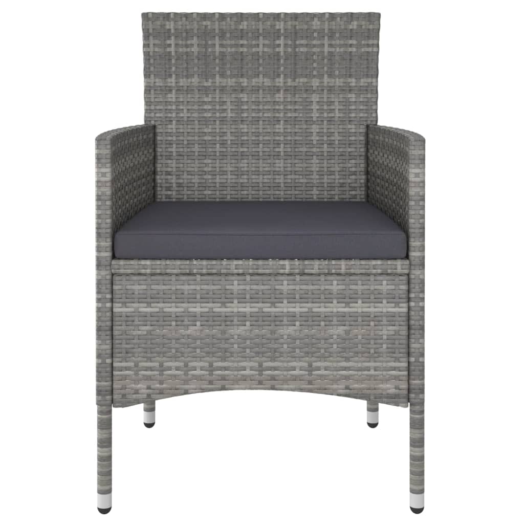 Garden Dining Set Grey