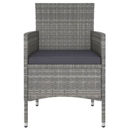 Garden Dining Set Grey