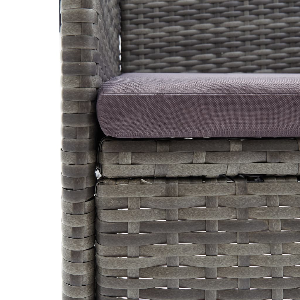 Bistro Set Grey