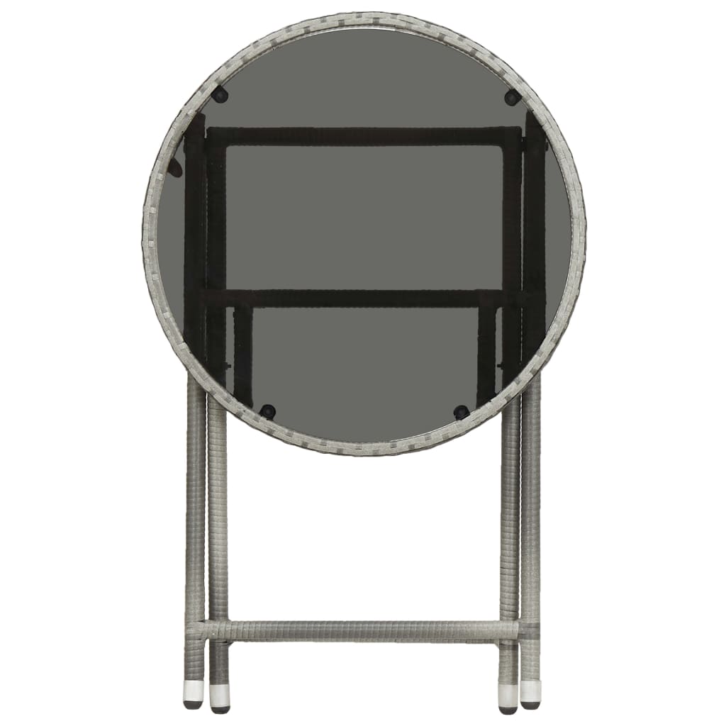 Bistro Set Grey