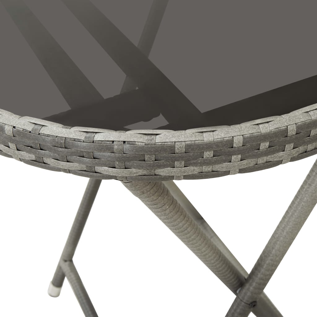 Bistro Set Grey
