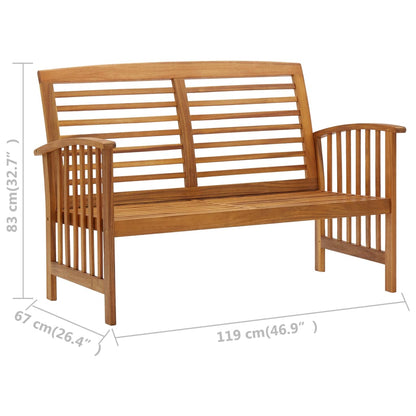 Garden Lounge Set Natural wood Solid Acacia wood Large Seats Many