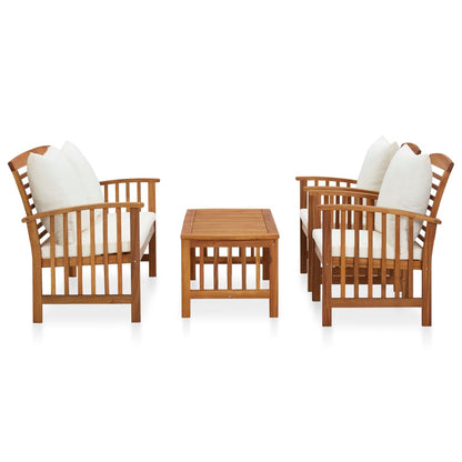 Garden Lounge Set Solid Acacia Wood Large Durable