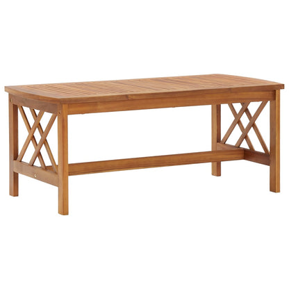 Garden Lounge Set Brown Solid acacia wood Medium Durable