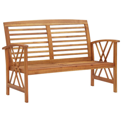 Garden Lounge Set Brown Solid acacia wood Medium Durable