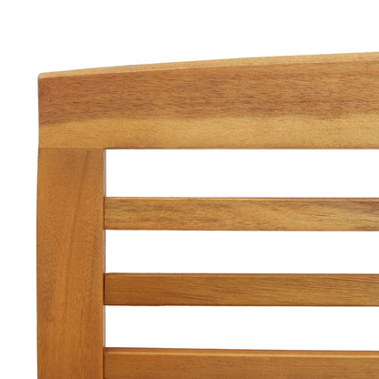 Garden Lounge Set Brown Solid acacia wood Medium Durable