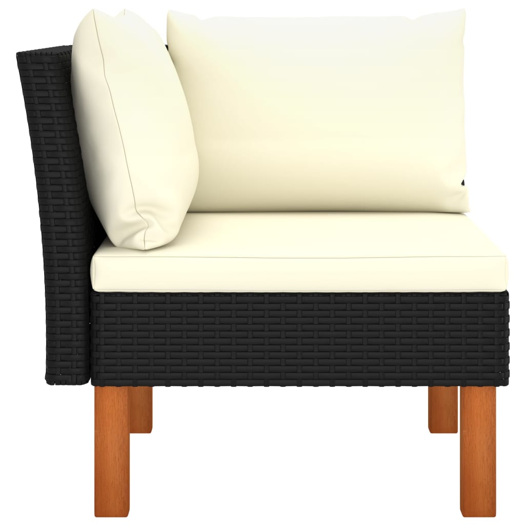 Corner Sofa Black