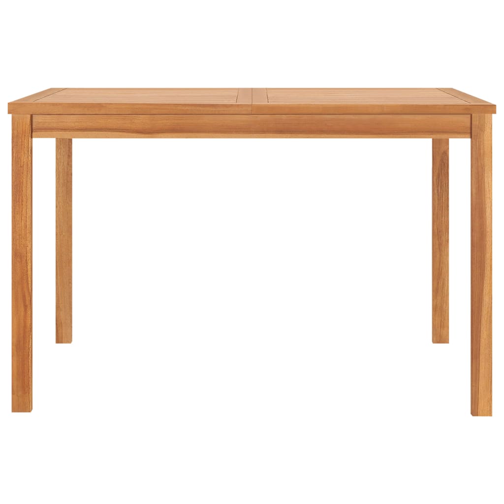 Dining Table Warm wood tone Solid Teak Wood Medium Durable