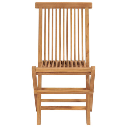 Garden Chair Set of 4 Teak
