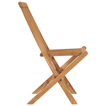 Garden Chair Set of 4 Teak