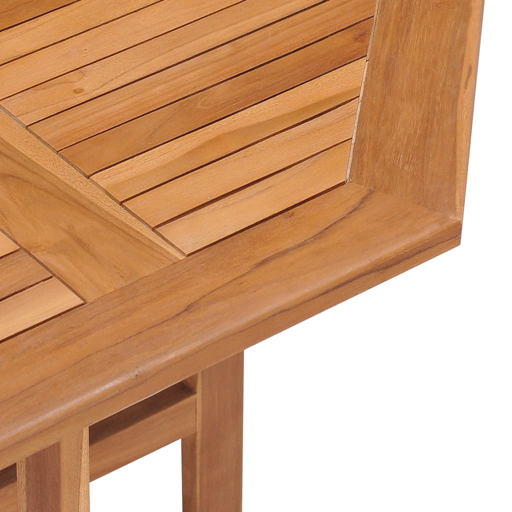 Dining Table Teak Solid Teak wood Compact Foldable