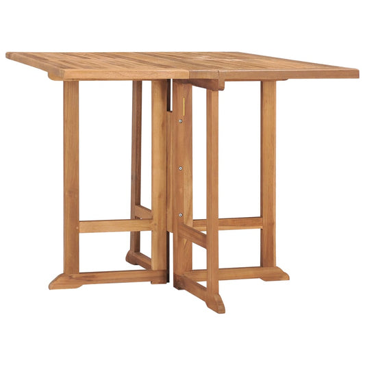 Dining Table Teak Brown Teak hardwood Medium Foldable