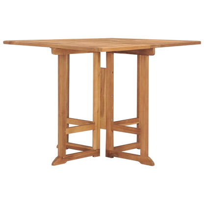 Dining Table Teak Brown Teak hardwood Medium Foldable