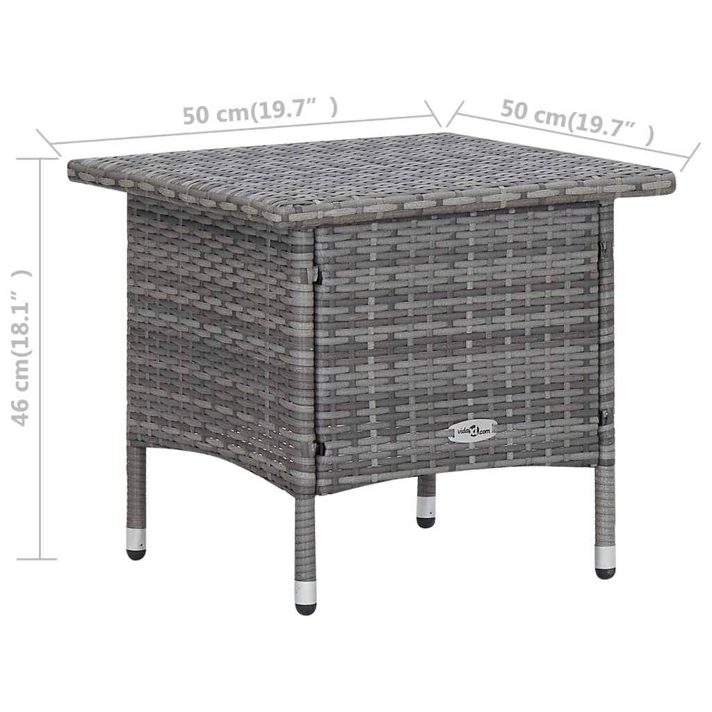 Garden Lounge Set Grey