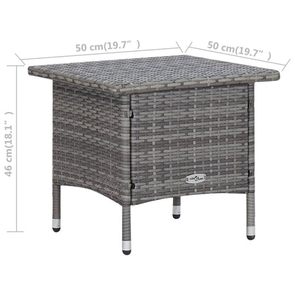 Garden Lounge Set Grey