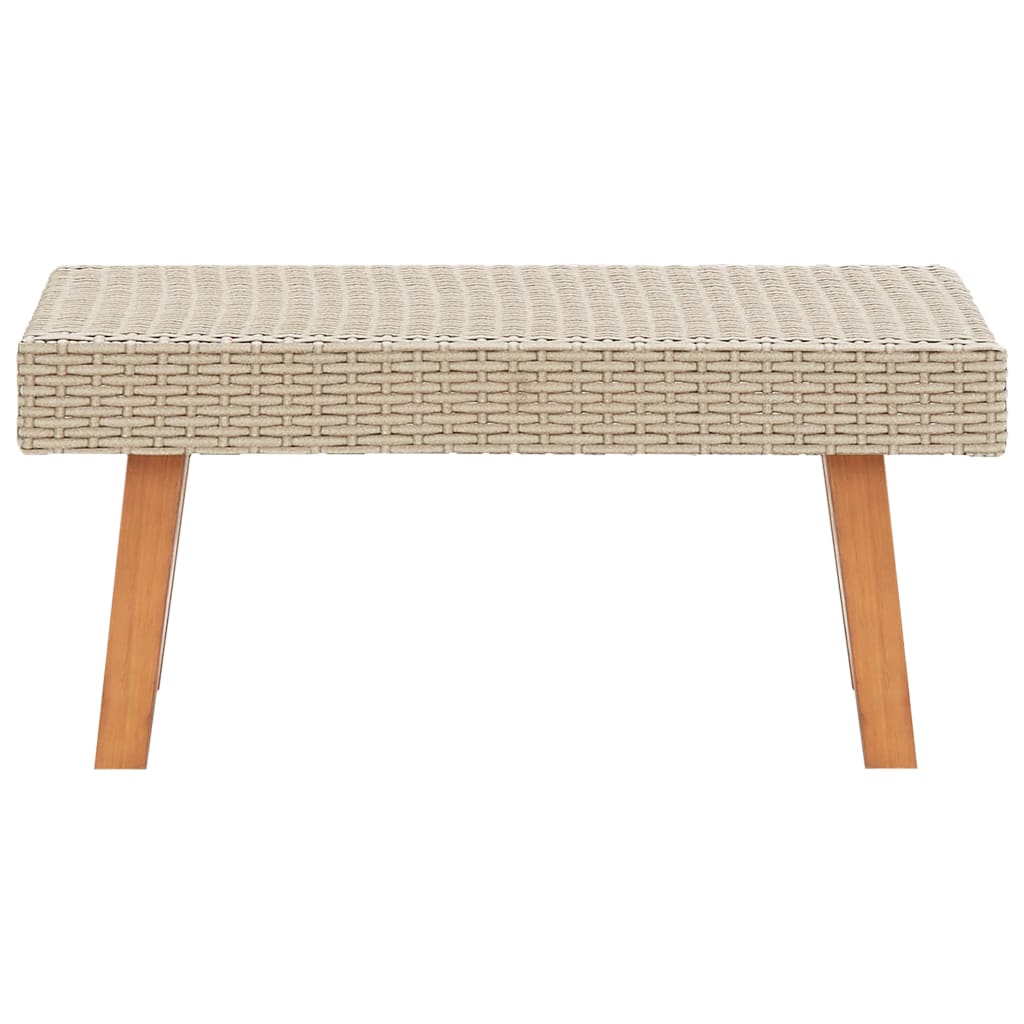 Garden Furniture Set Beige, Anthracite