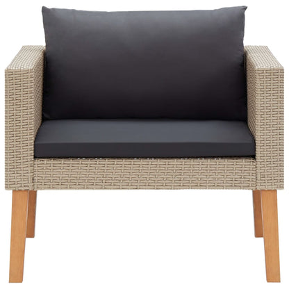 Garden Furniture Set Beige