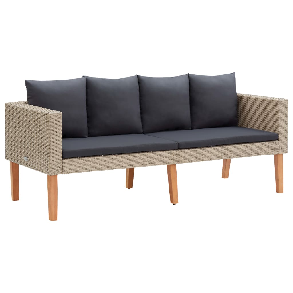 Garden Furniture Set Beige