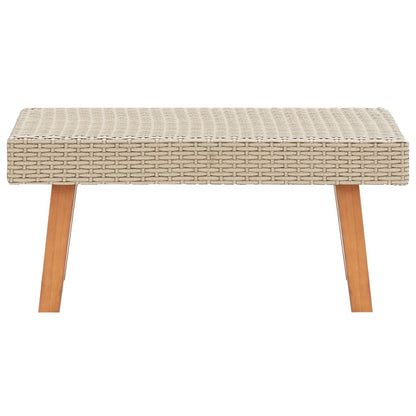 Garden Furniture Set Beige and Anthracite