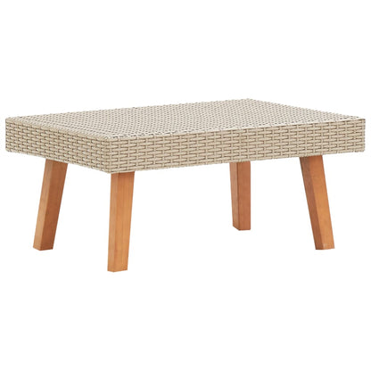 Garden Furniture Set Beige and Anthracite