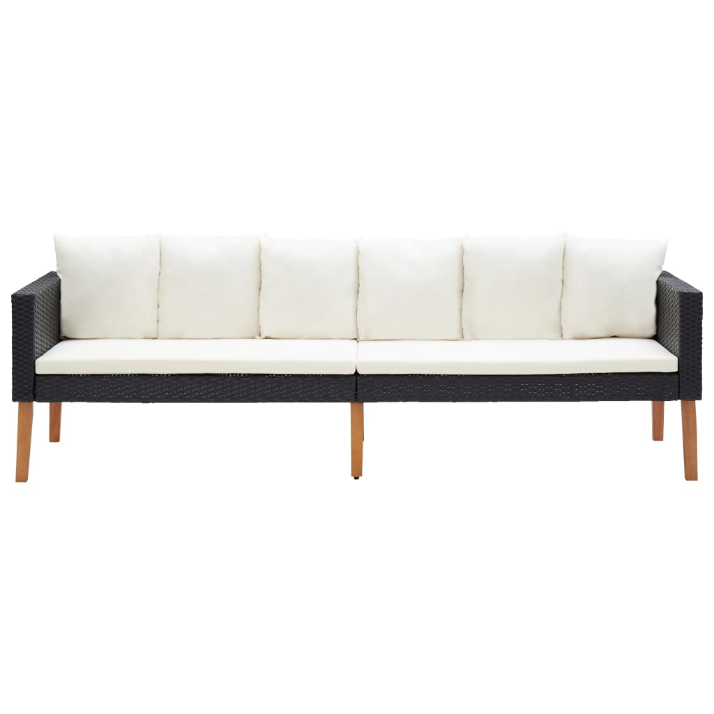 Garden Furniture Set Black