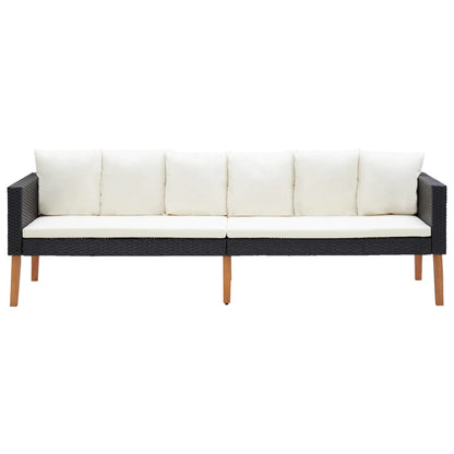 Garden Furniture Set Black
