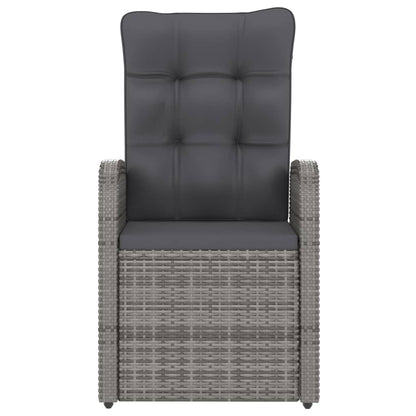 Outdoor Dining Set Grey, Dark Grey