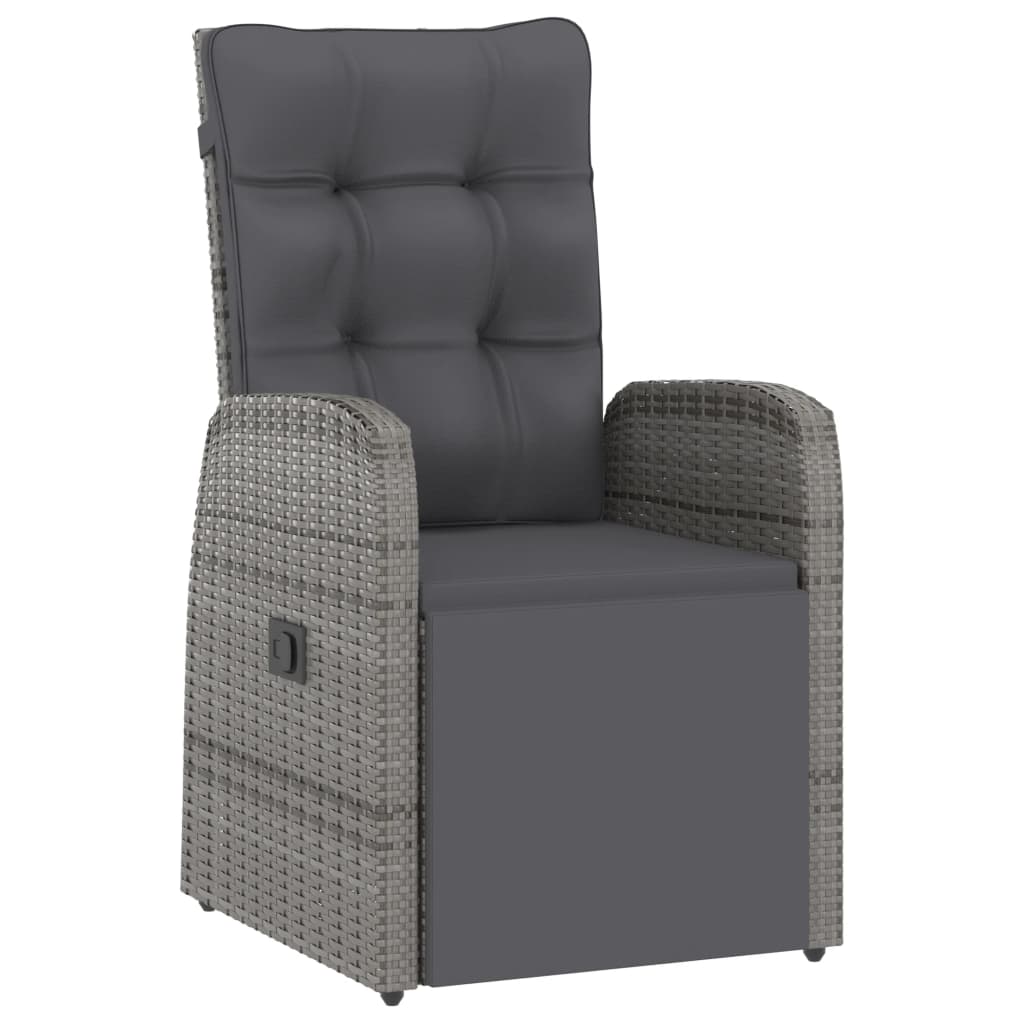 Outdoor Dining Set Grey