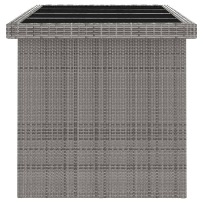 Outdoor Dining Set Grey