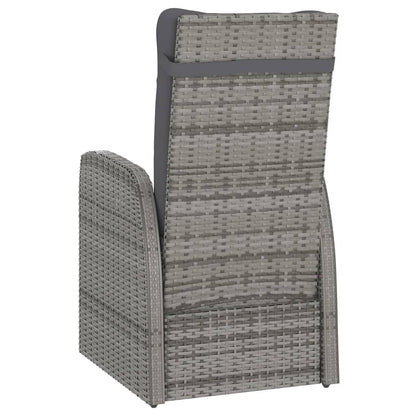 Outdoor Dining Set Grey