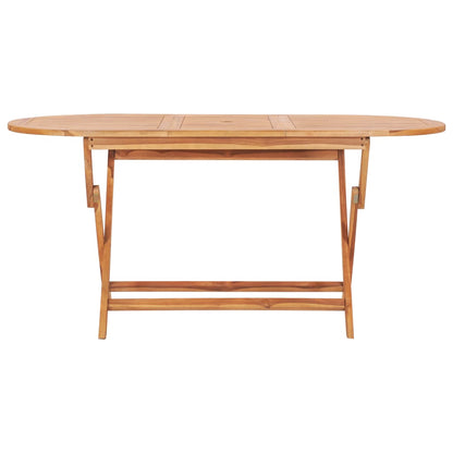 Outdoor Dining Set Natural Teak Smooth sanded teak hardwood
