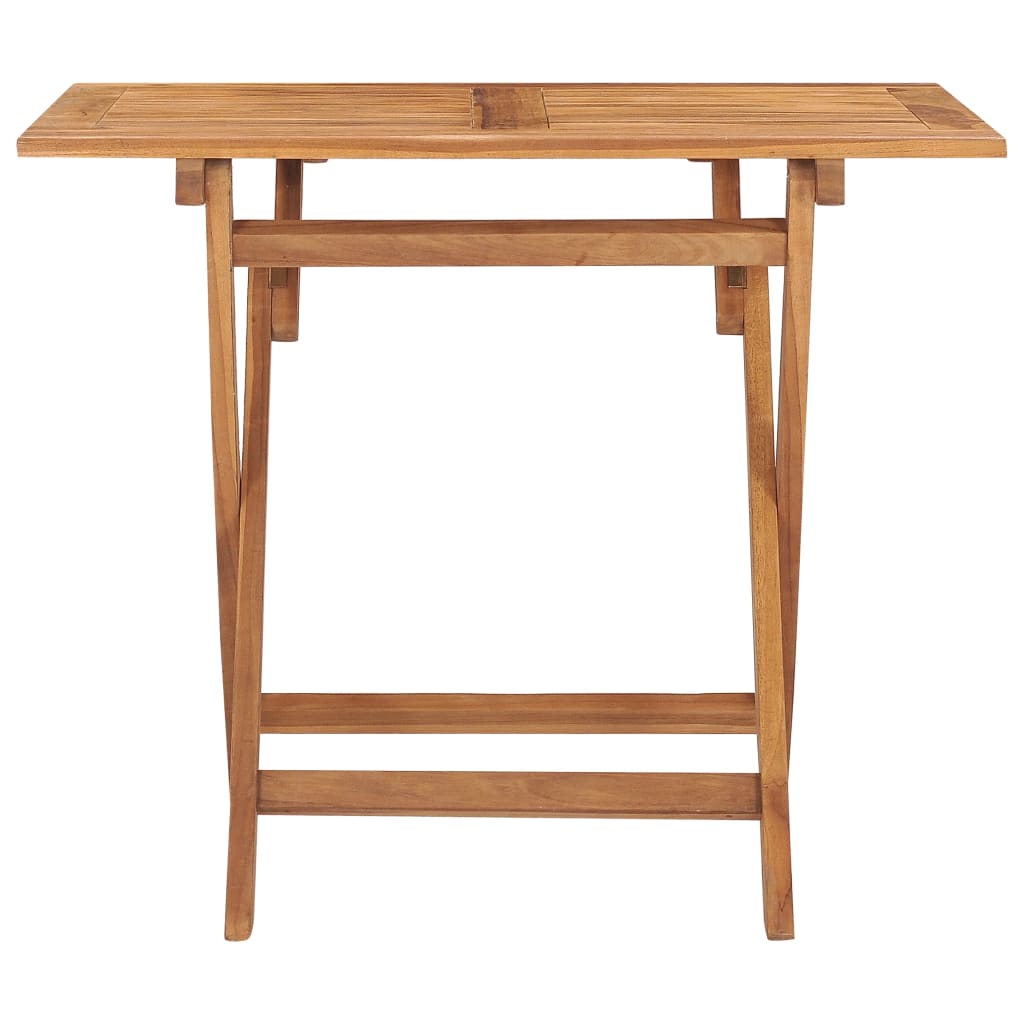 Outdoor Dining Set Teak Natural Fine Sanded Teak Hardwood Medium