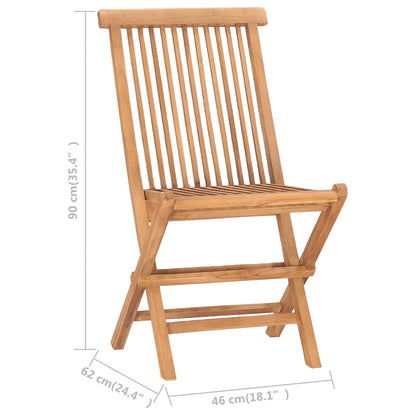 Outdoor Dining Set Teak Solid teak wood Medium Collapsible