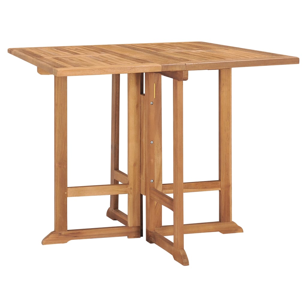 Outdoor Dining Set Natural teak Teak wood Medium Foldable