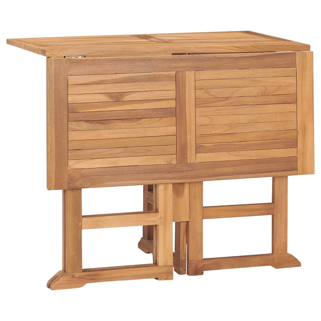 Outdoor Dining Set Natural teak Teak wood Medium Foldable