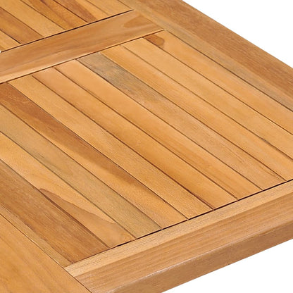 Outdoor Dining Set Natural teak Teak wood Medium Foldable