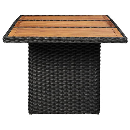 Dining Set Black Powder-coated steel Removable Covers